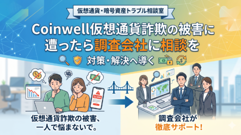 coinwell仮想通貨詐欺