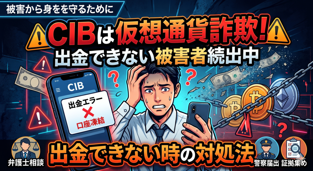 CIBは仮想通貨詐欺
