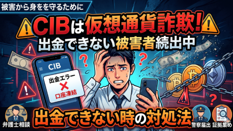 CIBは仮想通貨詐欺