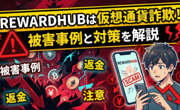 REWARDHUBは仮想通貨詐欺！被害事例と対策を解説　