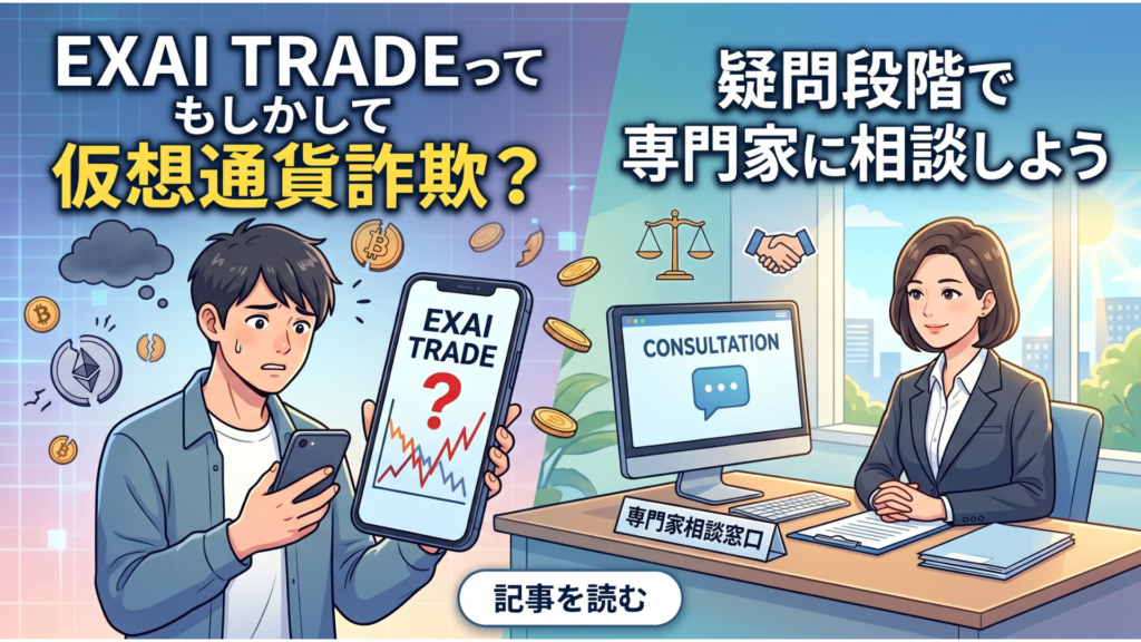 EXAI TRAD仮想通貨詐欺