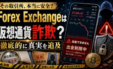 Forex Exchangeは仮想通貨詐欺？徹底的に真実を追及