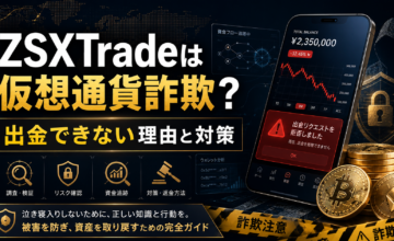 ZSXTradeは仮想通貨詐欺？出金できない理由と対策