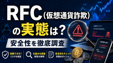 RFC(仮想通貨詐欺)の実態は？安全性を徹底調査