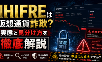 IHIFREは仮想通貨詐欺？実態と見分け方を徹底解説